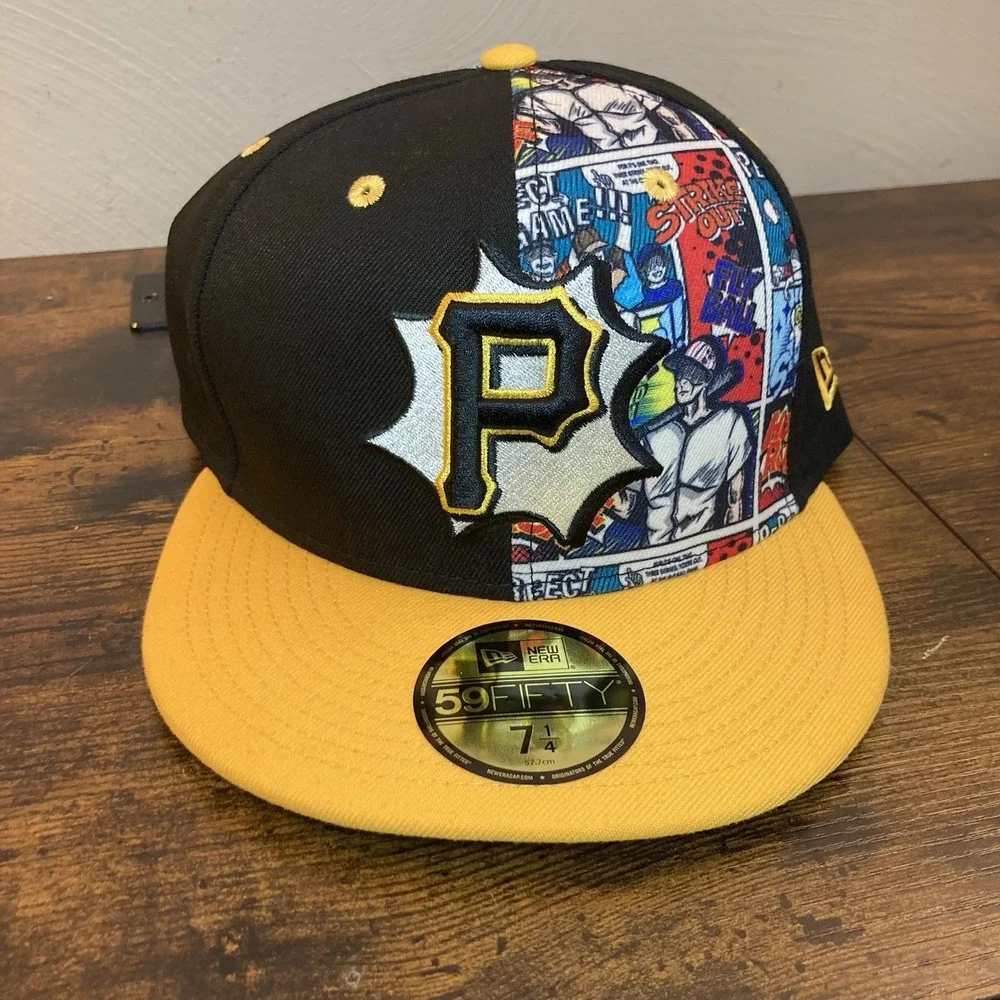 Pittsburgh Pirates New‎ Era 59FIFTY 7 1/4 Hat 2025 New Fitted Cap